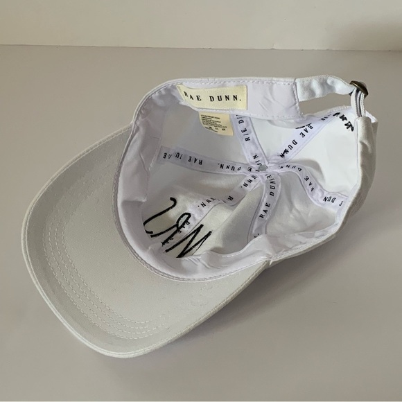 NWT. RAE DUNN White 'MRS.' Baseball Cap - Picture 5 of 6